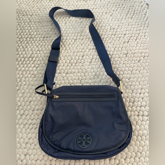 Tory Burch Handbags - Tory Burch Dark Blue Crossbody Bag